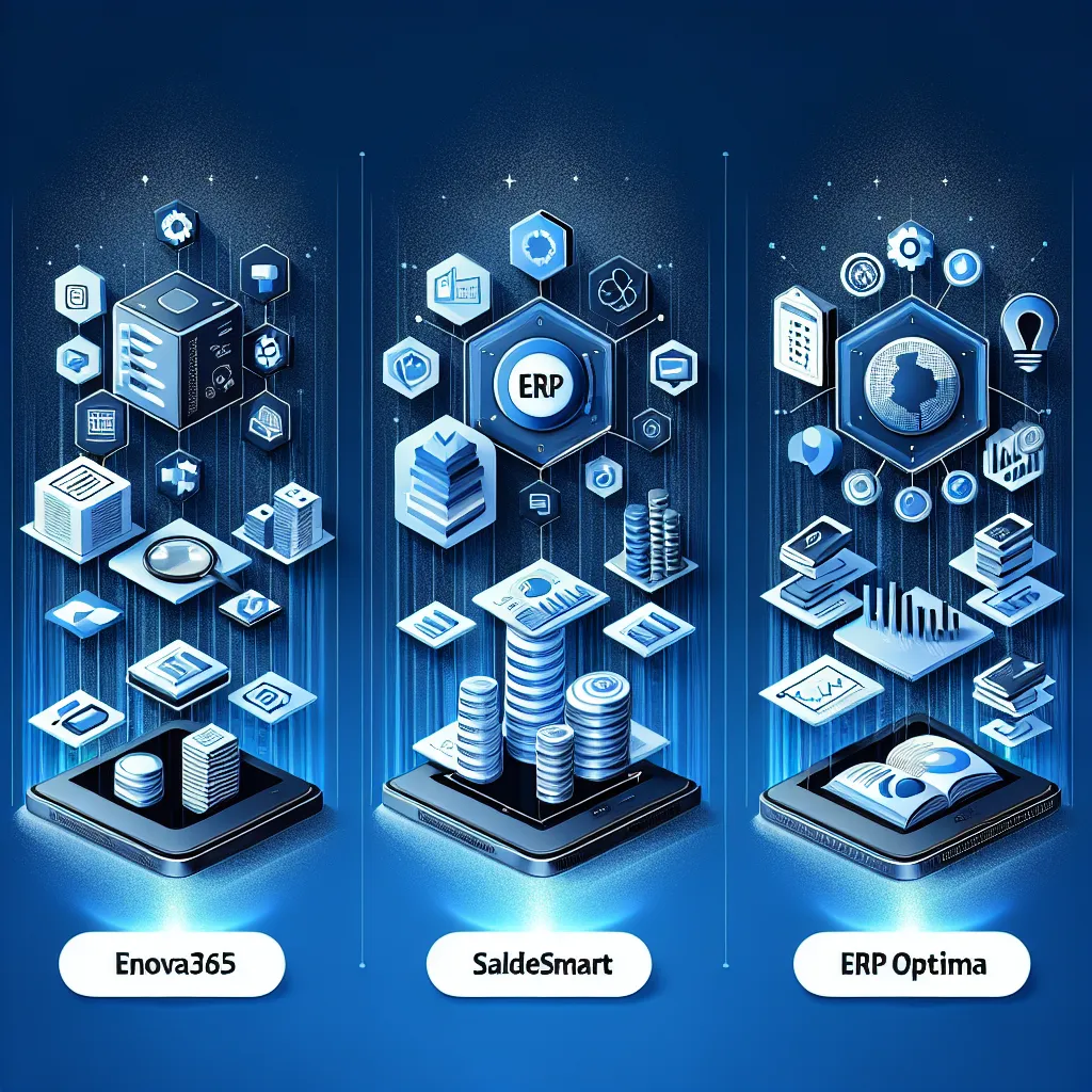 Systemy ERP w firmie – porównanie enova365, saldeosmart i Comarch ERP Optima